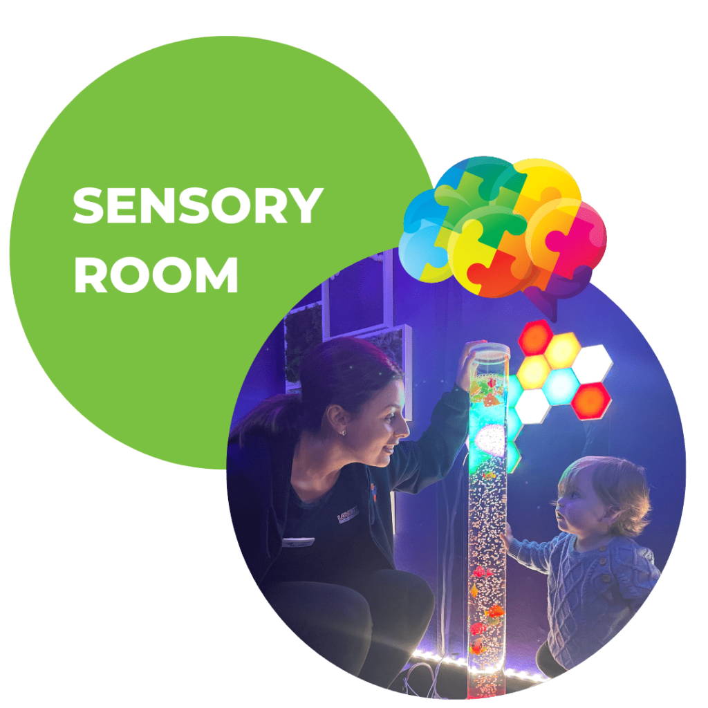 A sensory room for all ages at the Social Minds centre in Camden