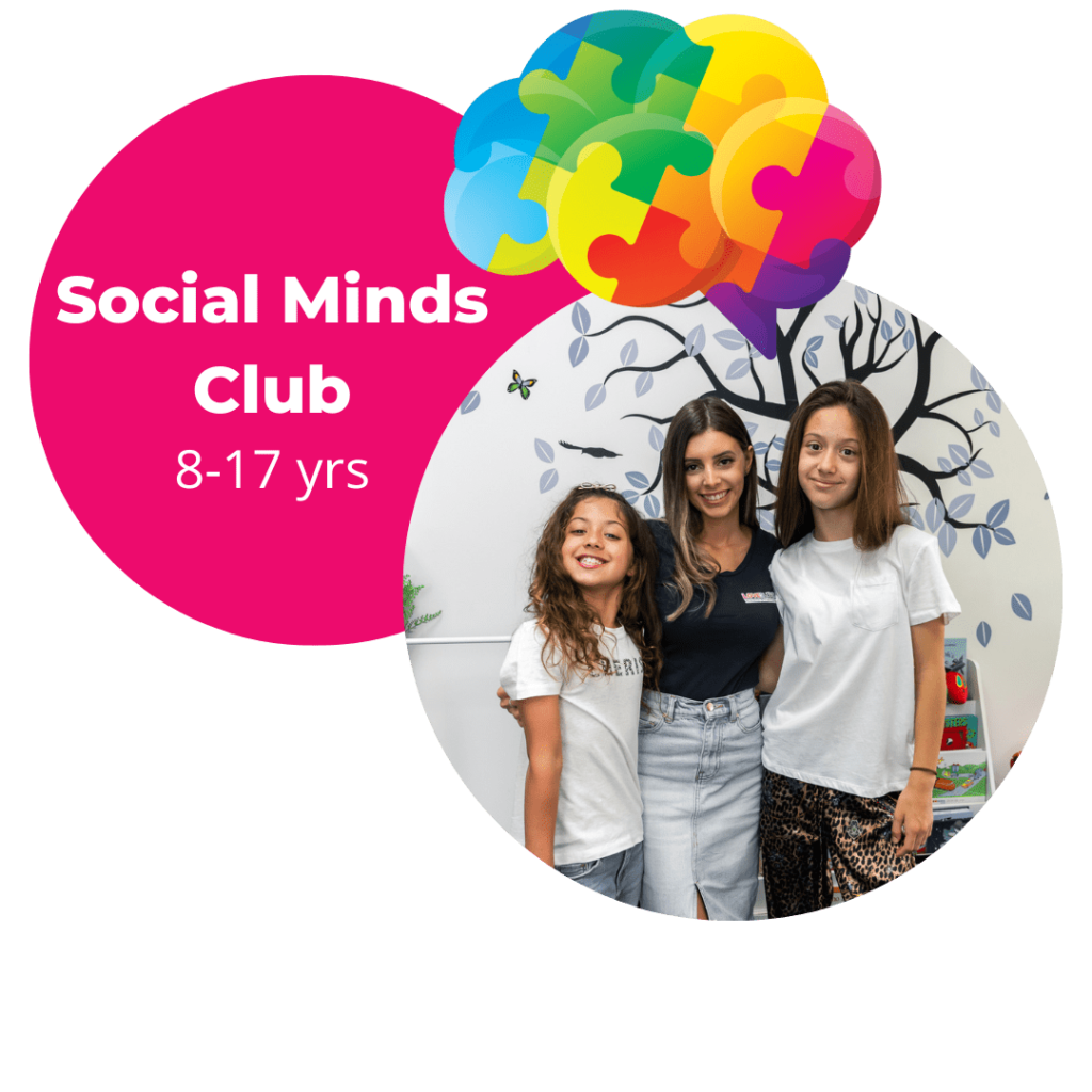 Social Minds Club for kids and teens with autism and special needs